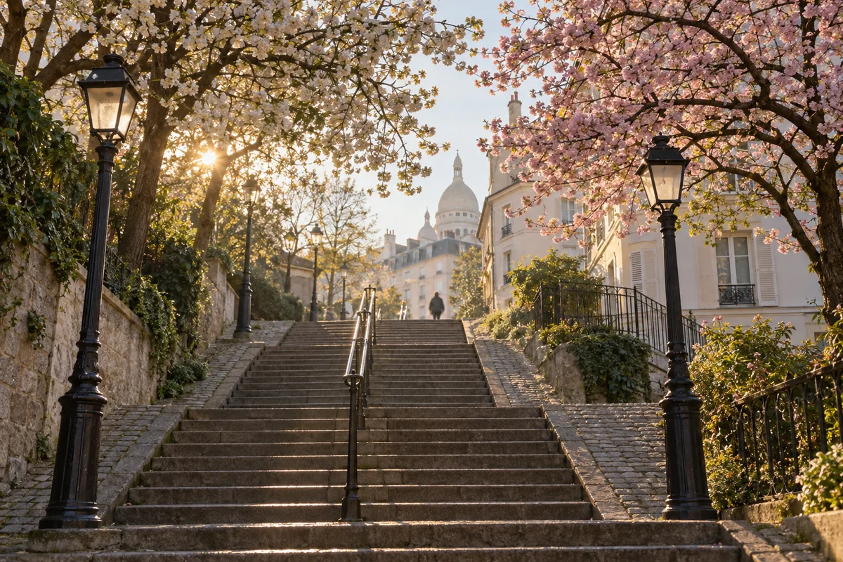 Montmartre au printemps : monter la Butte autrement qu'en touriste